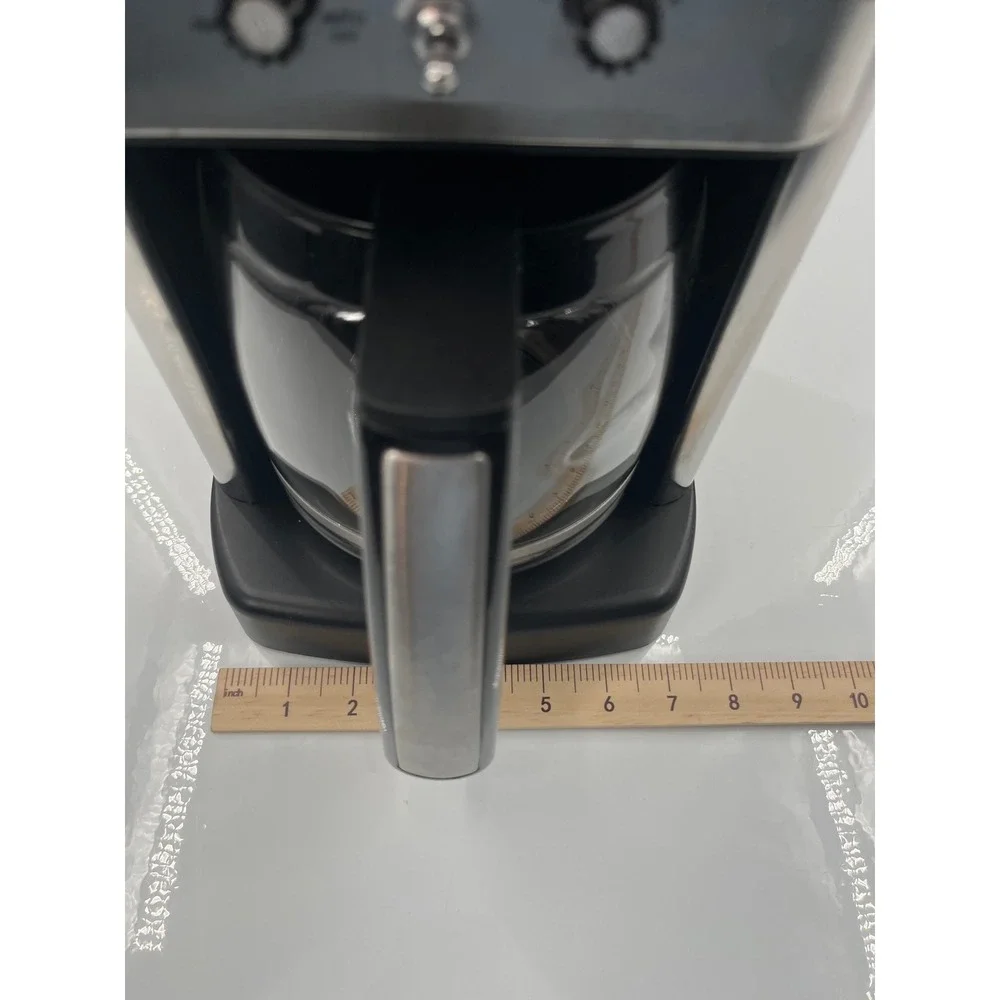 Cuisinart Brew Central 12 Cup Programmable Coffeemaker DCC-1200 Brushed Metal